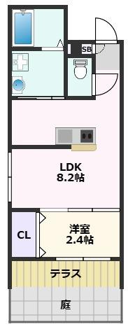 【間取り】 | リアコート千里丘ⅠNORTH