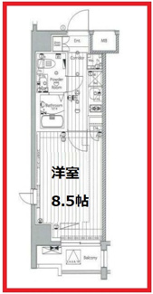 【間取り】 | メイクス浅草イースト