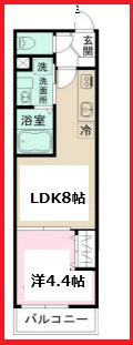 【間取り】 | Ｊブラン竹ノ塚