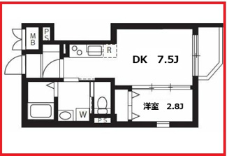 【間取り】 | アバンテ向島