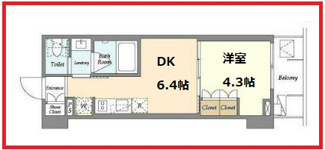 【間取り】 | ジオエント浅草雷門