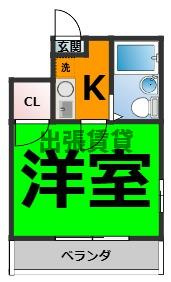 仲介手数料0円！！ヒルトップ平和ヶ丘の間取り