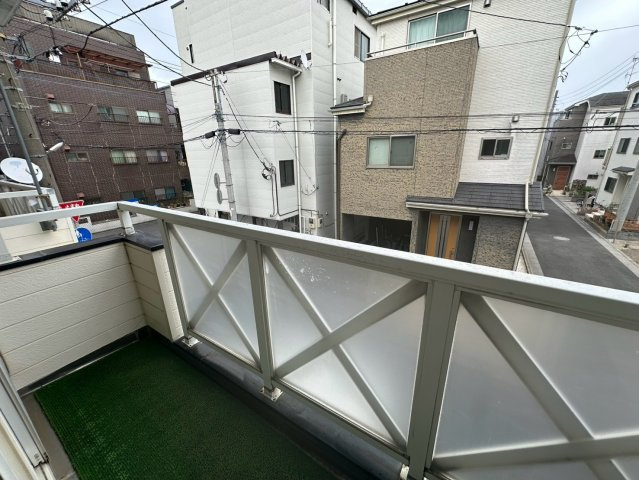 ヨシノハイツのバルコニー