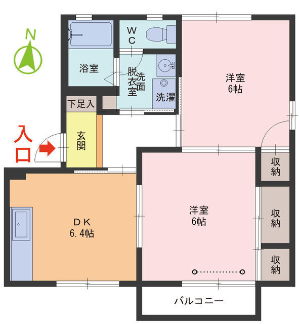 ディアス青木の間取り
