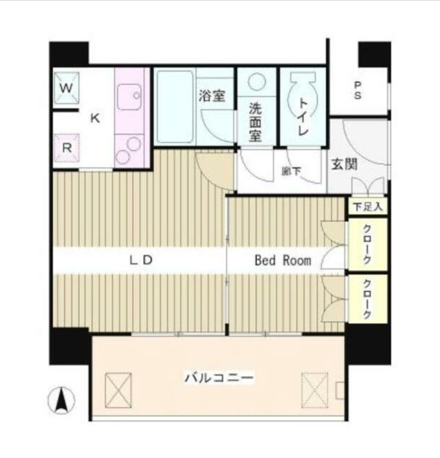 リバー＆タワーの間取り