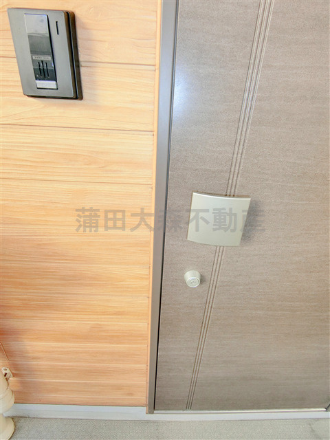 フラシア蒲田の玄関
