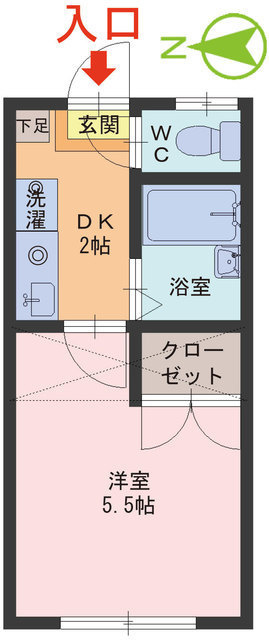 Blue　Palace の間取り