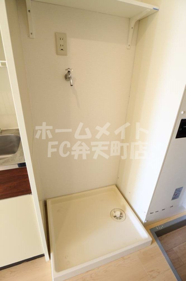 【設備】 | シーサイドヴィラ五番館 | 室内洗濯置き場です