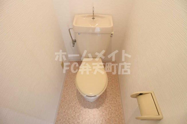 【トイレ】 | シーサイドヴィラ五番館 | コンパクトで使いやすいトイレです