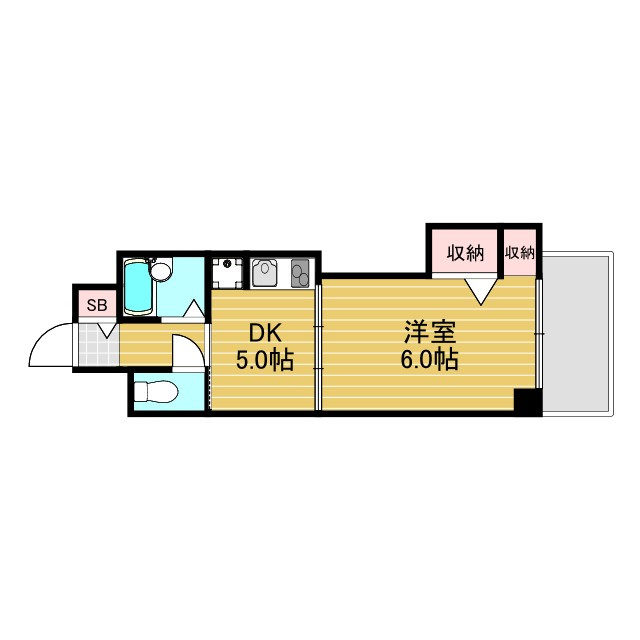 有馬パレス新大阪の間取り