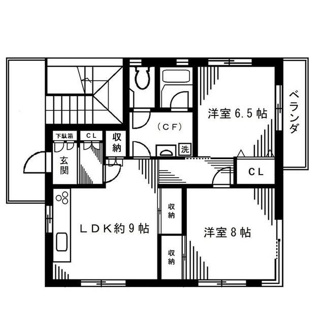 【間取り】 | ポーラスターハイツ | 間取りです。