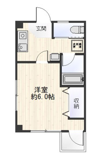 【間取り】 | プランドール峰 | 間取りです。