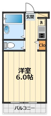【間取り】 | カレッジハイツ慧(カレッジハイツケイ)