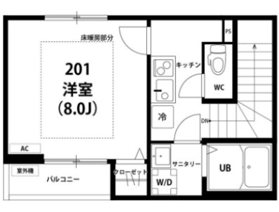 【間取り】 | リブリ南平(リブリミナミタイラ)