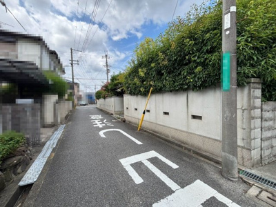 【前面道路含む現地写真】 | 上野芝町８丁　売土地　３区画 | 現地見学予約は当日から承っております！いつでもお気軽にお問い合わせ下さいませ♪