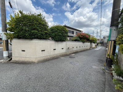 【前面道路含む現地写真】 | 上野芝町８丁　売土地　３区画 | お家探しを始めてみようと思われたら是非【イエストア】までお気軽にご相談下さいませ♪