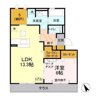 【間取り】 | クレーストS