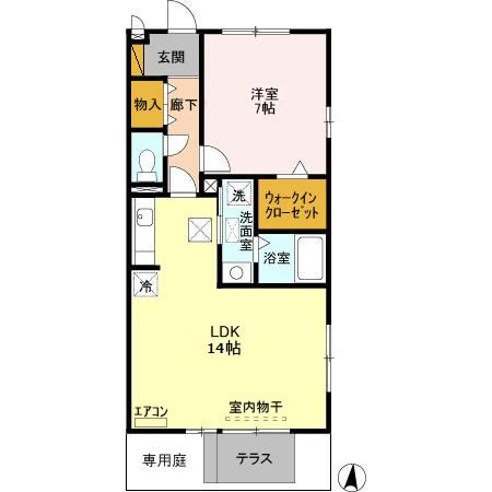 ベイサージュの間取り