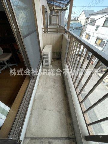 新町中古戸建のバルコニー|陽当たり良好で洗濯物が乾きやすいです！（AIで残置物除去済）