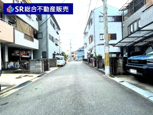 新町中古戸建の前面道路含む現地写真|前面道路含む現地写真です