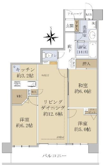 【間取り】 | S52106-ｺｽﾓ吉田近衛通