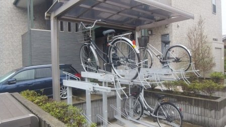 ルミナス田尻のその他共用部分|敷地内に駐輪場あります