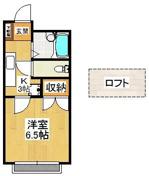 ルミナス田尻の間取り