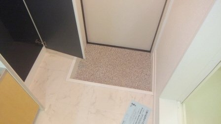 ルミナス田尻の玄関|下駄箱付きです