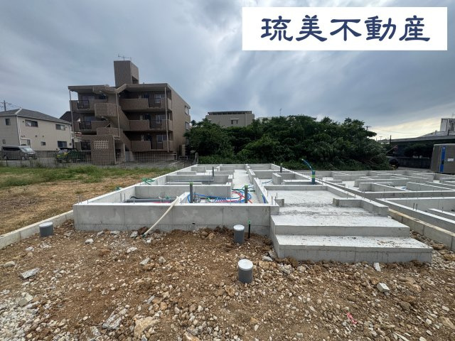 読谷村儀間2期（全3棟）ラスト3号棟の外観|※並列駐車2台完備♪※2026.10.8撮影