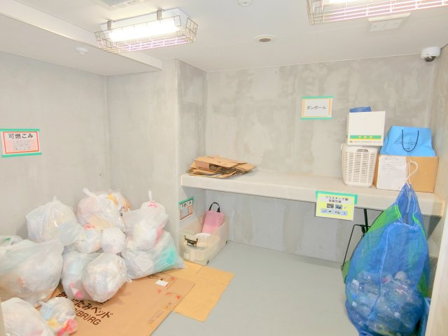 アイルカナーレ品川南のその他共用部分|曜日時間関係なくゴミ出し可能な敷地内ゴミ捨て場！