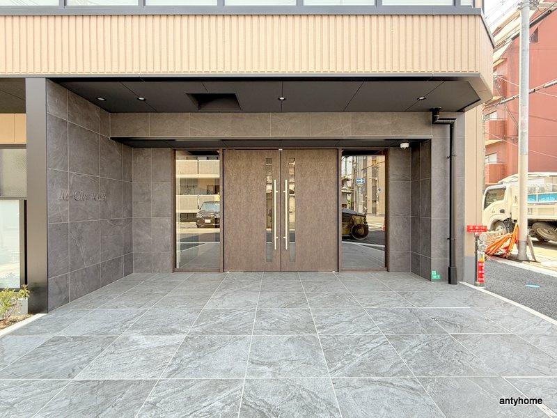 M-City天王寺　仲介手数料無料のエントランス