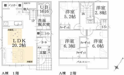  | Ａ棟平面図