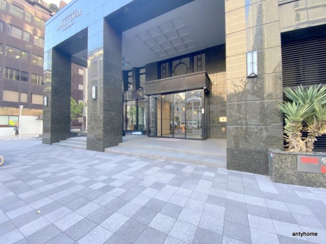 淀屋橋アップルタワーレジデンス　仲介手数料無料のエントランス