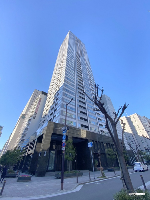 淀屋橋アップルタワーレジデンス　仲介手数料無料の外観