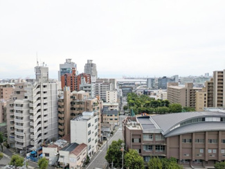【展望】 | ヌーヴェルワイズ灘駅前 | 前面棟無なので眺望・日当たり良好です