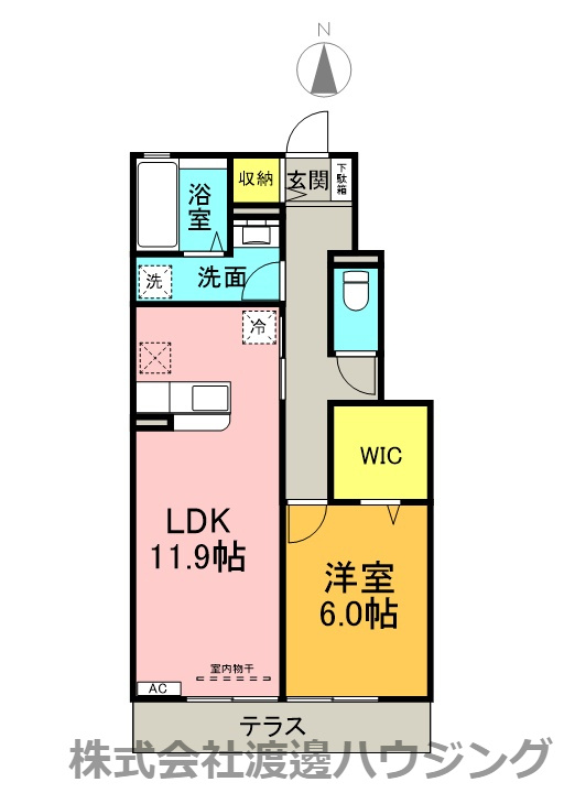 フォンティーヌの間取り