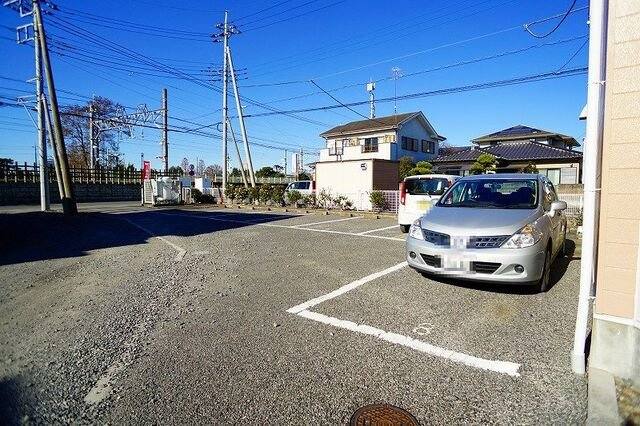 【駐車場】 | エーデルハイム | 駐車スペースもあります