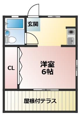ドミールシノダA棟の間取り