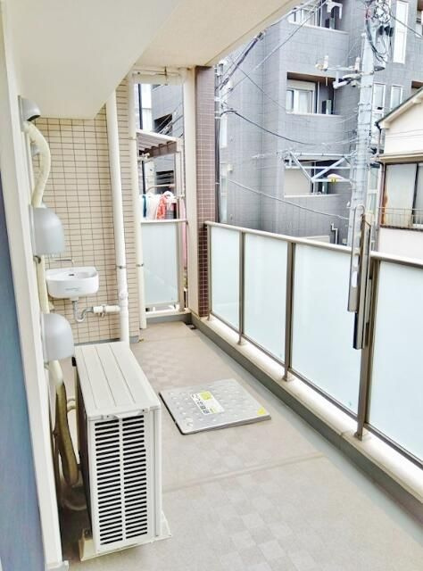 パレステージ町屋壱番館のバルコニー