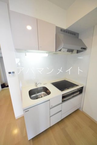 【キッチン】 | TWINSYAMAKIⅡ | ＩＨキッチンです