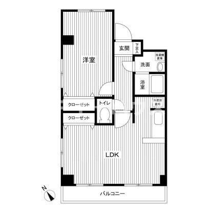 クラーシェ妙典の間取り