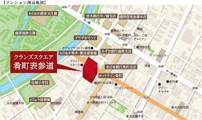 ジオエント新町の地図