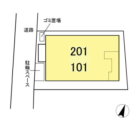 Baan Rak Haruの区画図