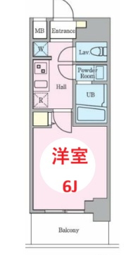 【間取り】 | リビオメゾン大森EAST | 間取り図です