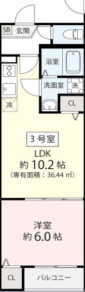 グレアス船橋の間取り