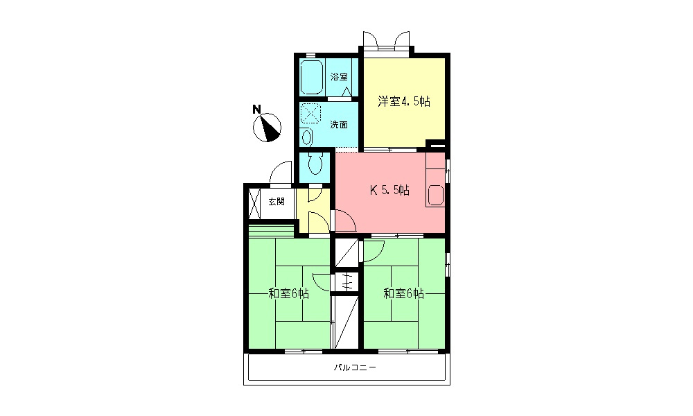 アムール壱番館の間取り