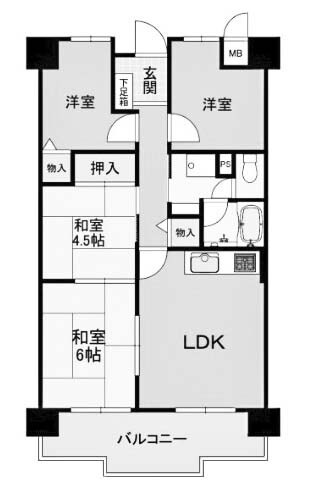 【間取り】 | サンレスポアール