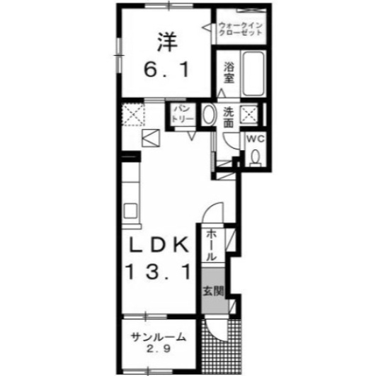 【間取り】 | ヴィア　ラッテア