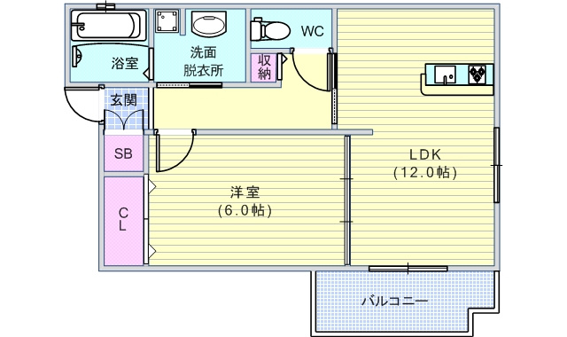 グレイスヴィラの間取り