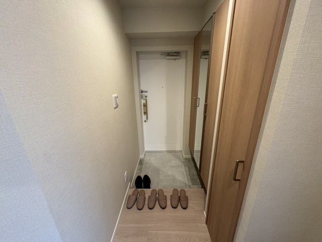 ザ・パームス東中野Ⅱの玄関